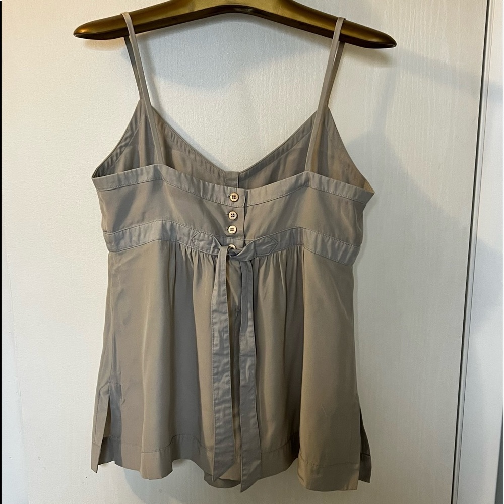 Rag & Bone Handmade In New York Top Tan Size 8 Good Condition